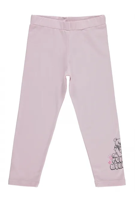 Leggings pour filles, 6-9 ans, rose poudré - Lot