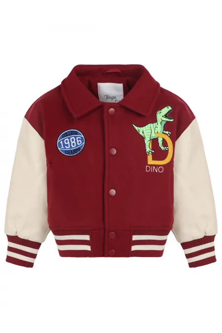 Erkek Çocuk Ceket 2-5 Yaş Bordo - Paket