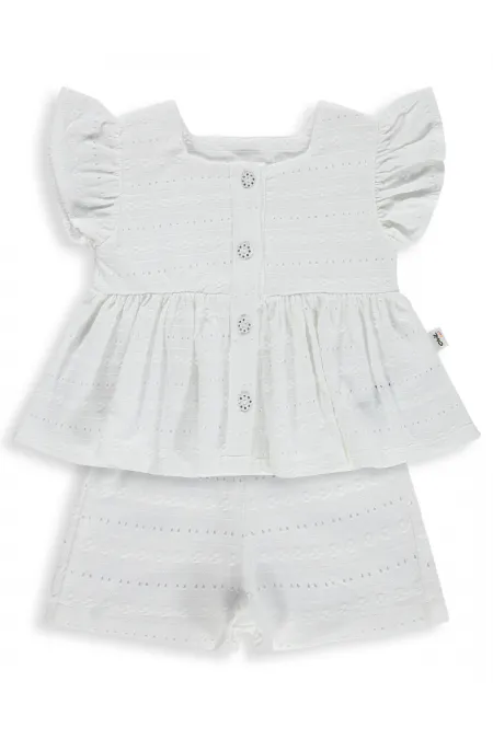 Ensemble bébé 6-18 mois, blanc cassé - Emballage Ensemble bébé 6-18 mois, blanc cassé - Emballage