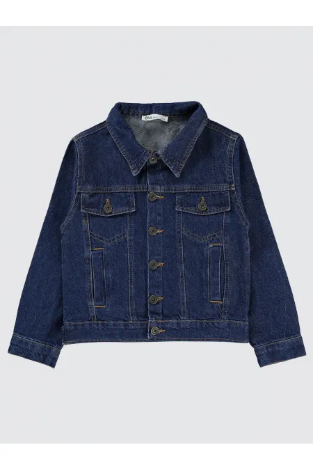 Veste garçon 10-13 ans bleu foncé - Emballage