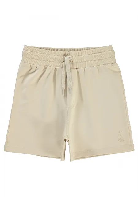 Shorty garçon 6-9 ans couleur pierre - Emballage