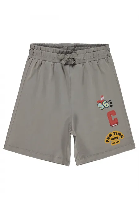 Pantalon Capri garçon, 2-5 ans, gris clair - Lot