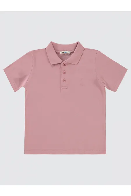 Boys T-Shirt 6-9 Years Old Dusty Rose - Package