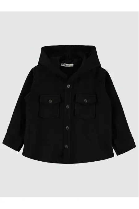 Erkek Çocuk Gömlek 2-5 Yaş Siyah - Paket