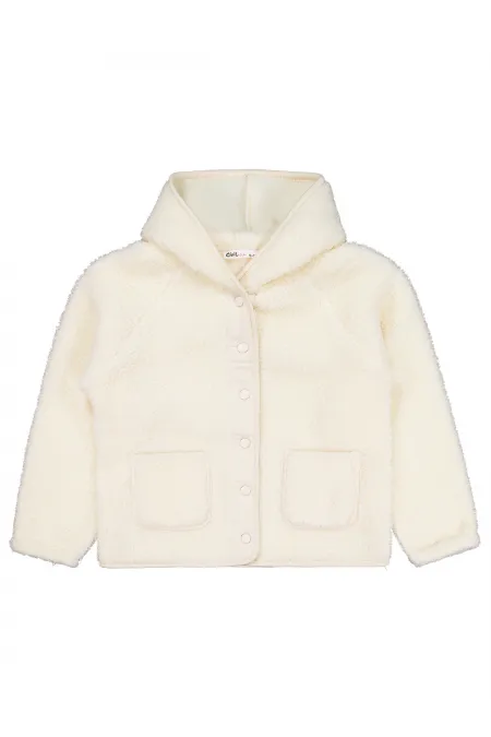 Gilet fille ivoire 10-13 ans - Emballage