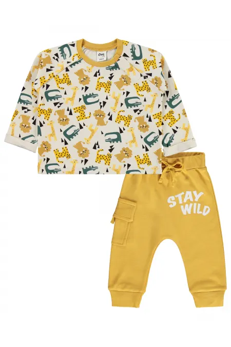 Baby Outfit 0-24 Months Mustard - Pack