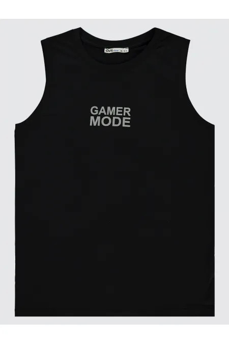 Boys T-Shirt 10-13 Years Black - Pack