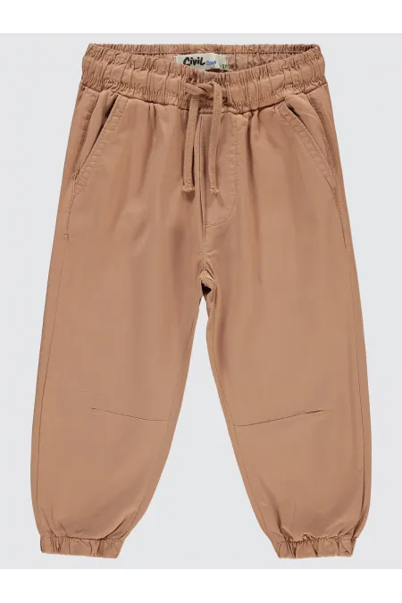 Erkek Çocuk Pantolon 2-5 Yaş Vizon - Paket