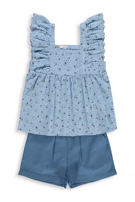 Girls' Team Set 6-9 Years Dark Blue-Dark Indigo - Pack Girls' Team Set 6-9 Years Dark Blue-Dark Indigo - Pack