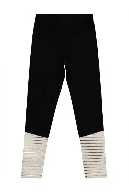 Collants noirs pour filles de 10 à 13 ans - Lot