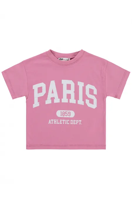 Lot de t-shirts pour filles, 2-5 ans, rose pâle Lot de t-shirts pour filles, 2-5 ans, rose pâle