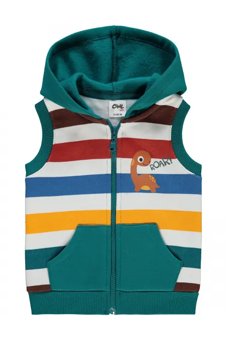 Body bébé 0-24 mois vert pétrole - Lot