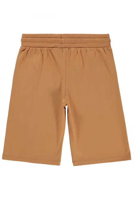 Capri pour garçons de 10 à 13 ans, couleur cannelle - Emballage
