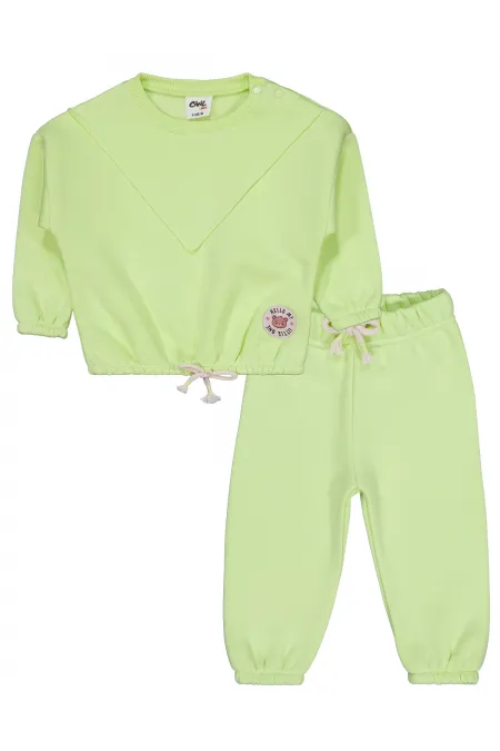 Bebek Takım 0-24 Ay Yeşil - Paket