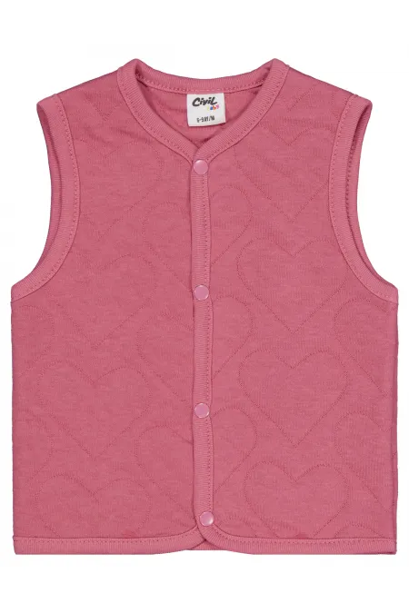 Baby Vest 0-24 Months Dusty Rose - Package