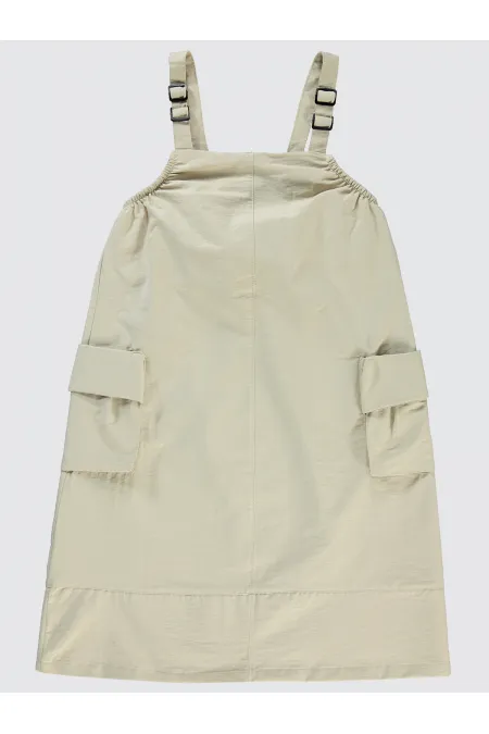 Ensemble gilet et robe beige pour fille de 10 à 13 ans - Emballage