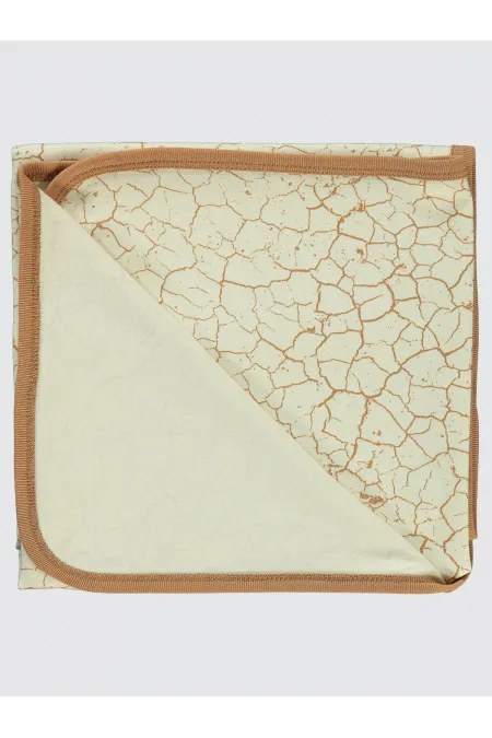 Couverture et lange pour bébé 0-24 mois marron - Emballage