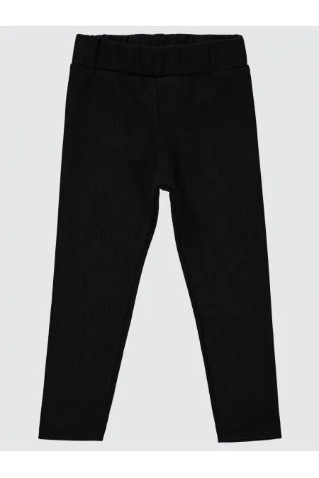 Collants noirs pour filles de 2 à 5 ans - Emballage civil