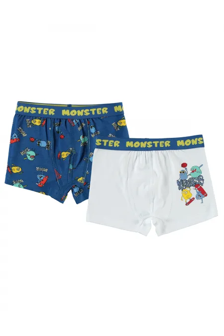 Boxers pour garçons de 2 à 9 ans, taille standard - Emballage civil