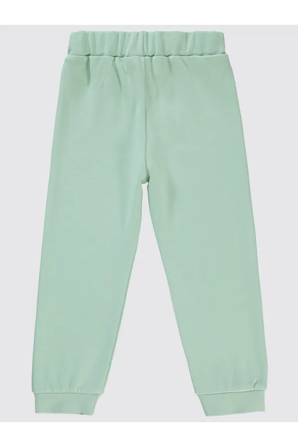Girl's Tracksuit Bottoms 2-5 Years Old Fresh Mint - Package