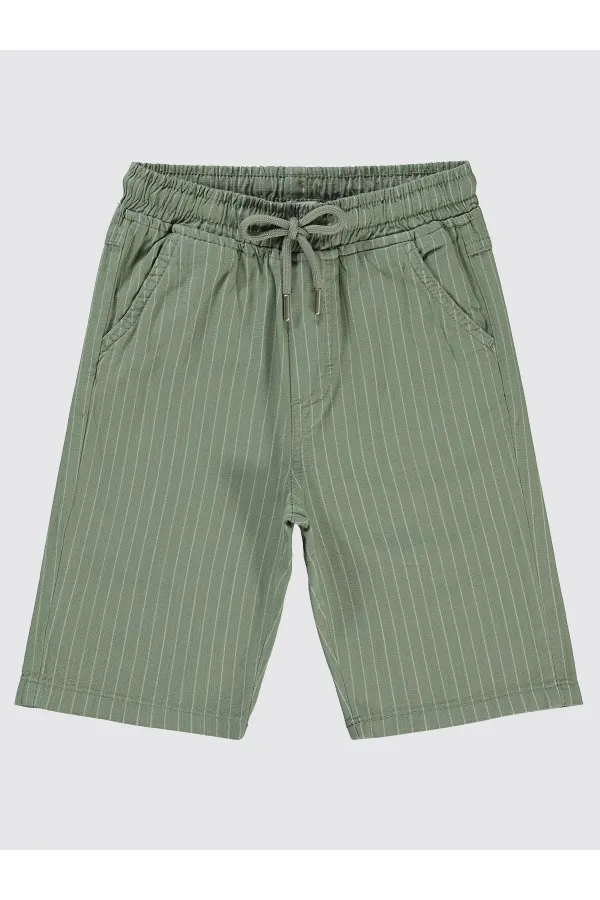 Erkek Çocuk Kapri 6-9 Yaş Haki - Paket