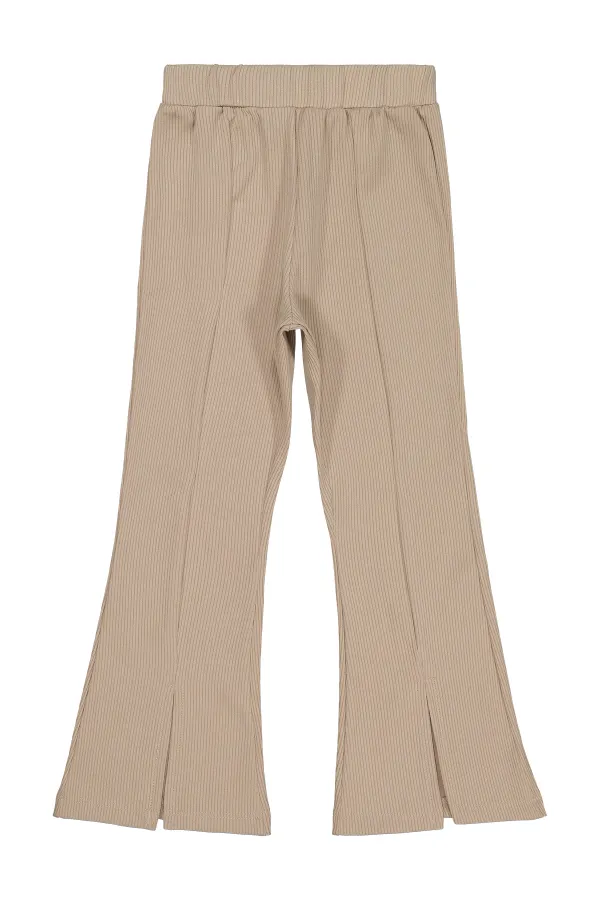 Leggings pour filles, 6-9 ans, beige - Lot