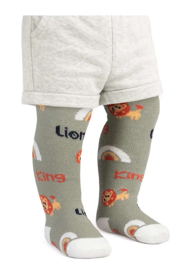 Baby Tights 0-24 Months Light Green - Pack