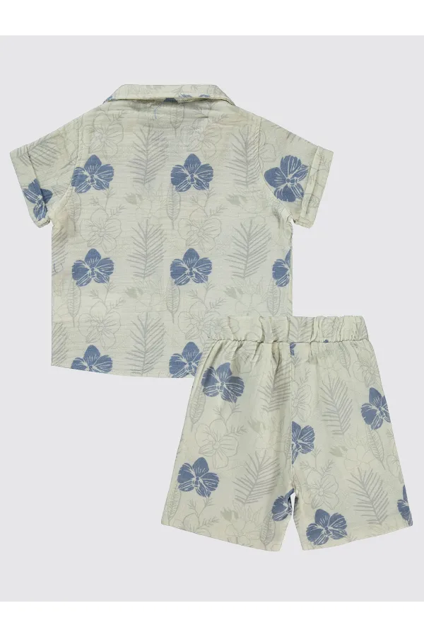 Bebek Takım 0-24 Ay İndigo - Paket