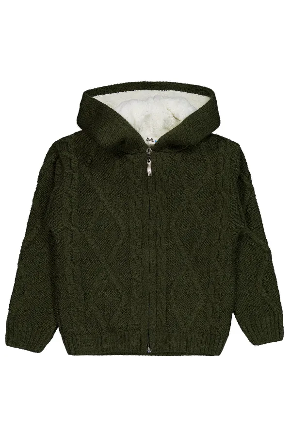 Gilet garçon 2-5 ans Hakimelanj foncé - Emballage