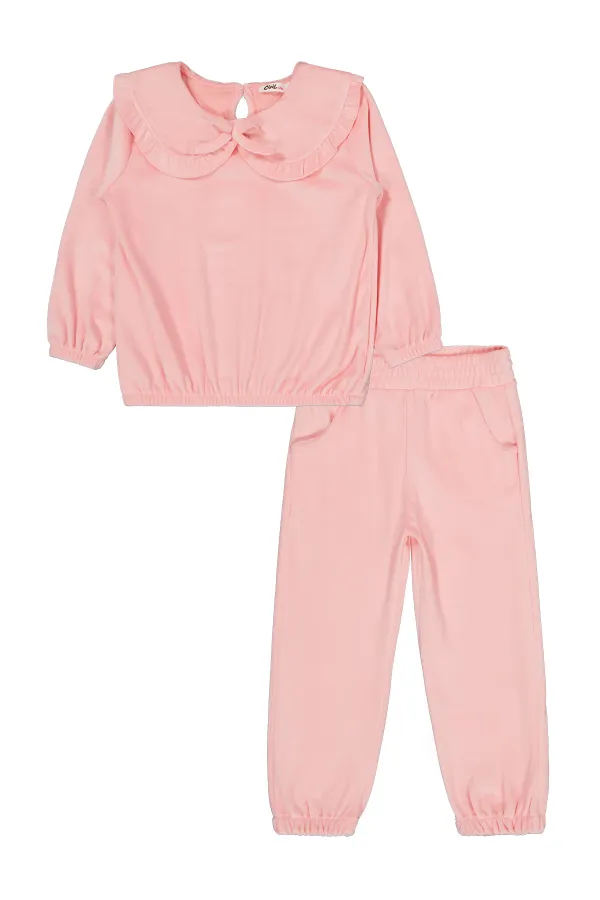 Ensemble de survêtement pour filles, 2-5 ans, rose - Lot