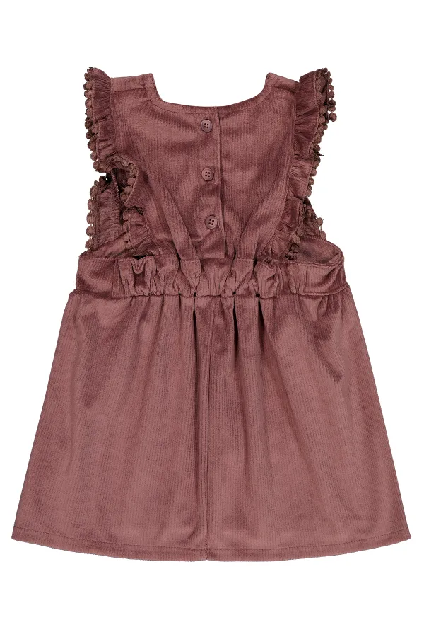 Baby Vest and Dress 0-24 Months Brown - Package