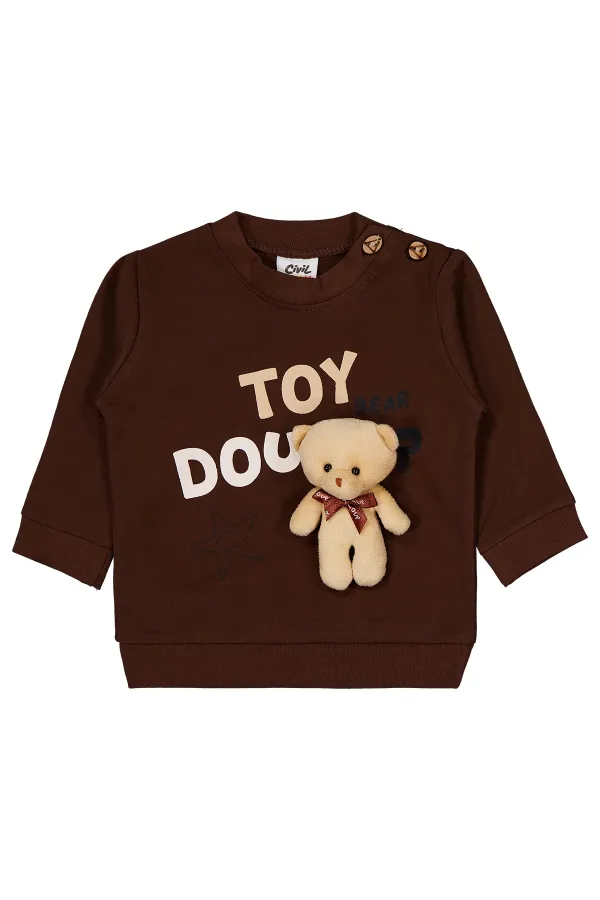 Bebek Takım 0-24 Ay Kahverengi - Paket