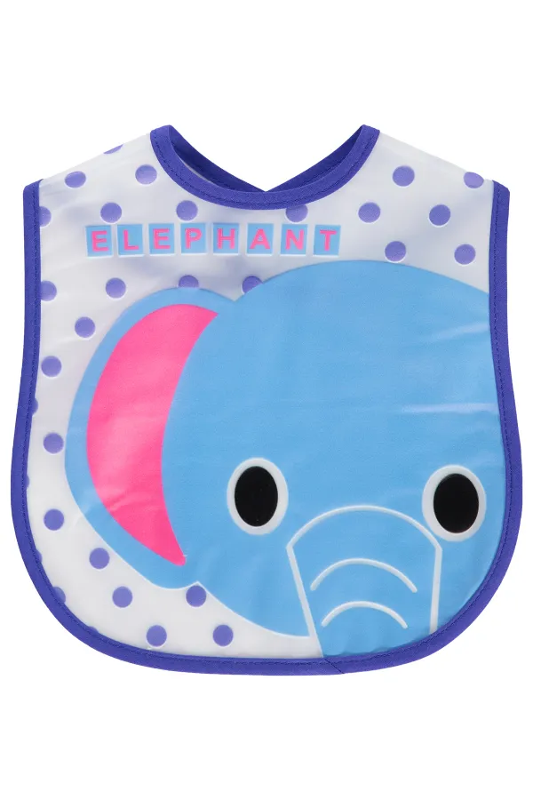 Baby Bib 0-24 Months Navy Blue - Pack