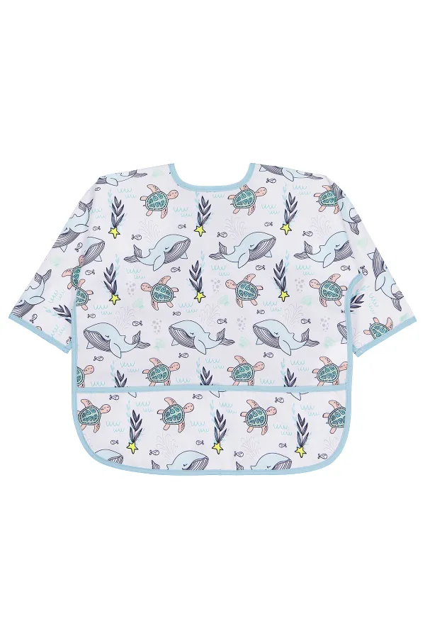 Bebek Mama Önlüğü 0-24 Ay Ekru - Paket