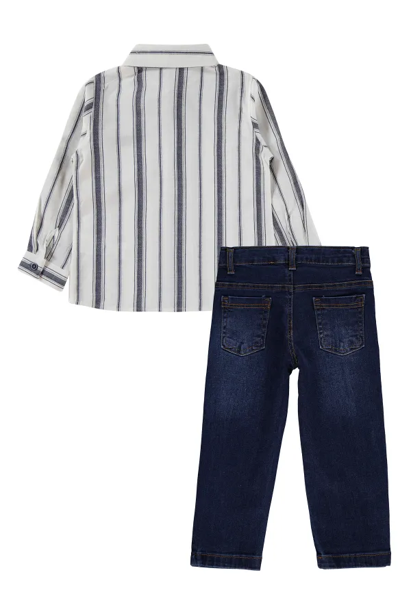 Ensemble d'équipe pour garçons de 2 à 5 ans, bleu marine - Pack