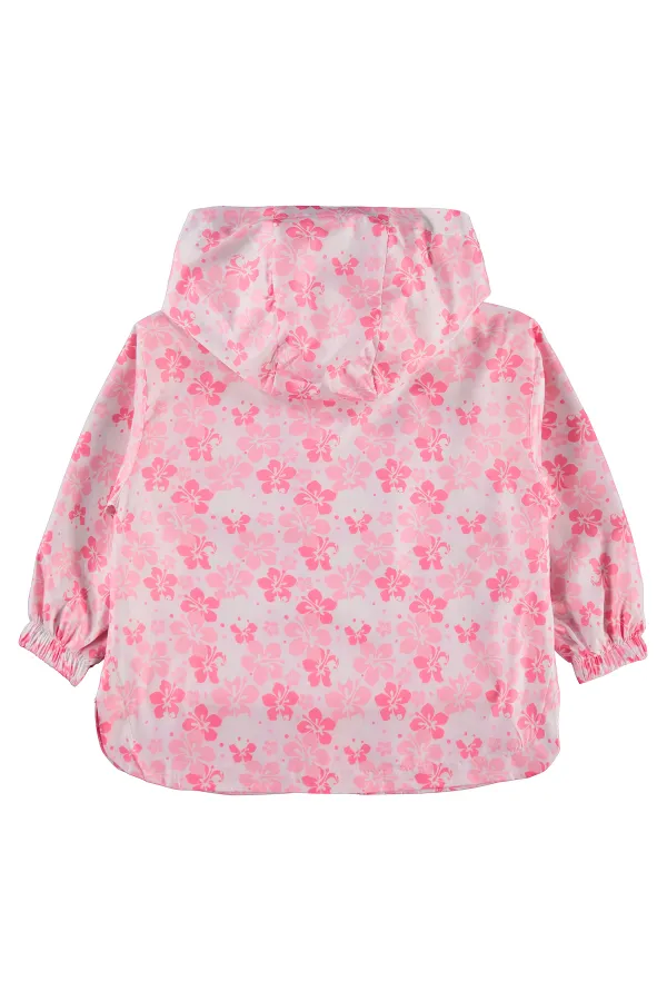Kız Çocuk Yağmurluk 2-5 Yaş Pembe - Paket