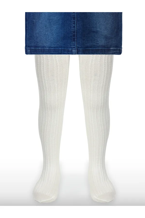 Girls' Pantyhose 2-9 Years Old Ecru - Package Girls' Pantyhose 2-9 Years Old Ecru - Package