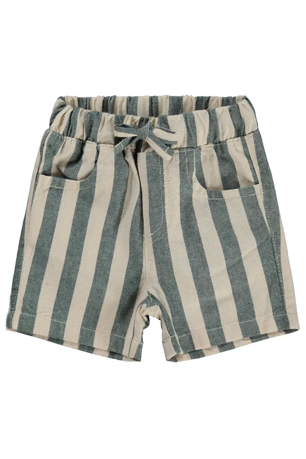 Bebek Şort 0-24 Ay Çam Yeşili - Paket