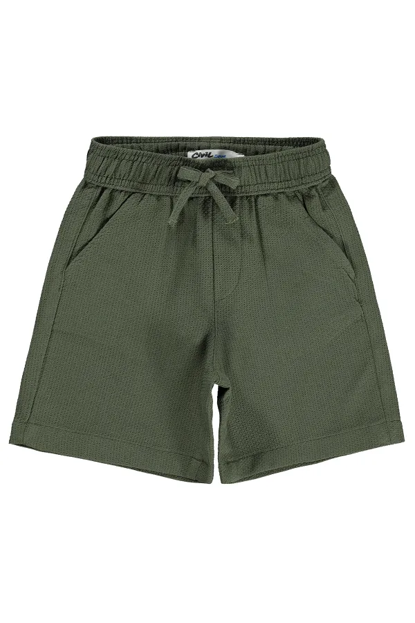 Boys' Capri Pants, Ages 2-5, Khaki - Pack