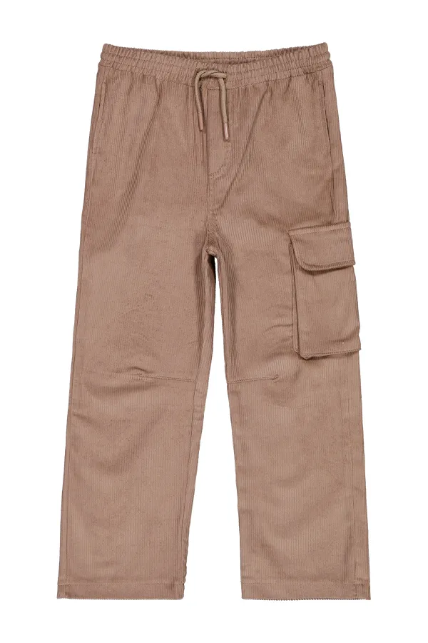 Pantalon garçon 10-13 ans vison - Emballage