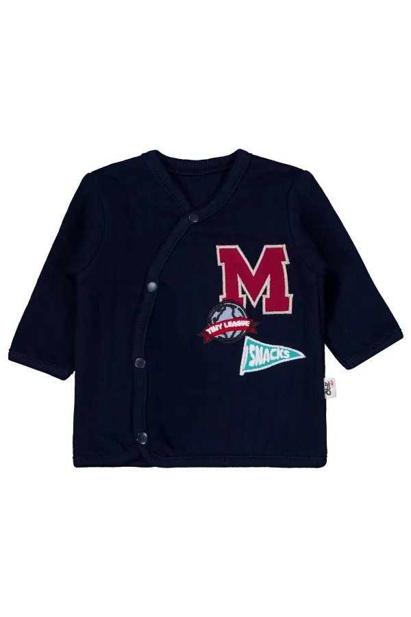 Baby Bodysuit Sets 0-24 Months Dark Navy Blue - Package