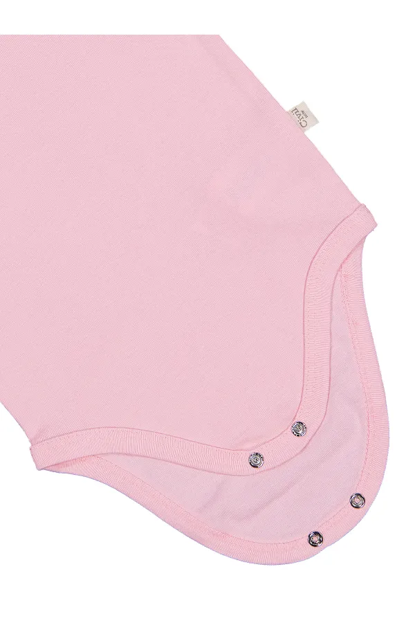 Bebek Çıtçıtlı Badi 0-24 Ay Pembe - Paket