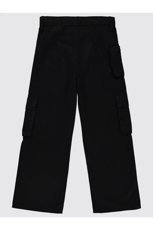 Pantalon noir pour fille de 6 à 9 ans - Lot