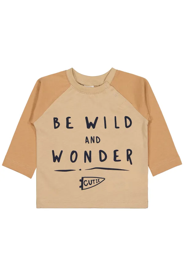 Baby Sweatshirt 0-24 Months Dark Mustard - Pack