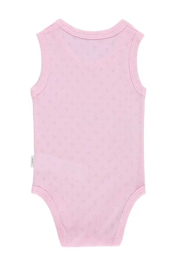 Body bébé à boutons-pression rose 0-24 mois - Emballage