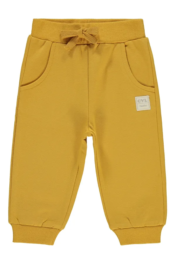 Baby Sweatpants 0-24 Months Mustard - Pack