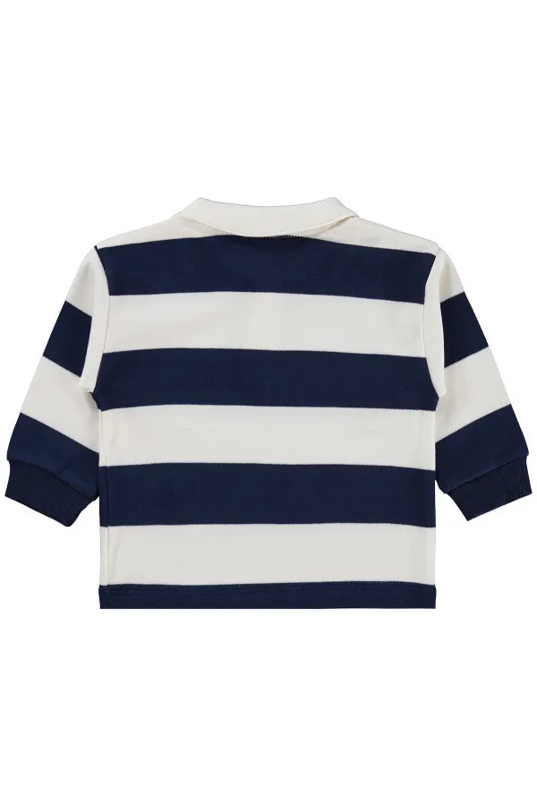 Bebek Sweatshirt 0-24 Ay Lacivert - Paket