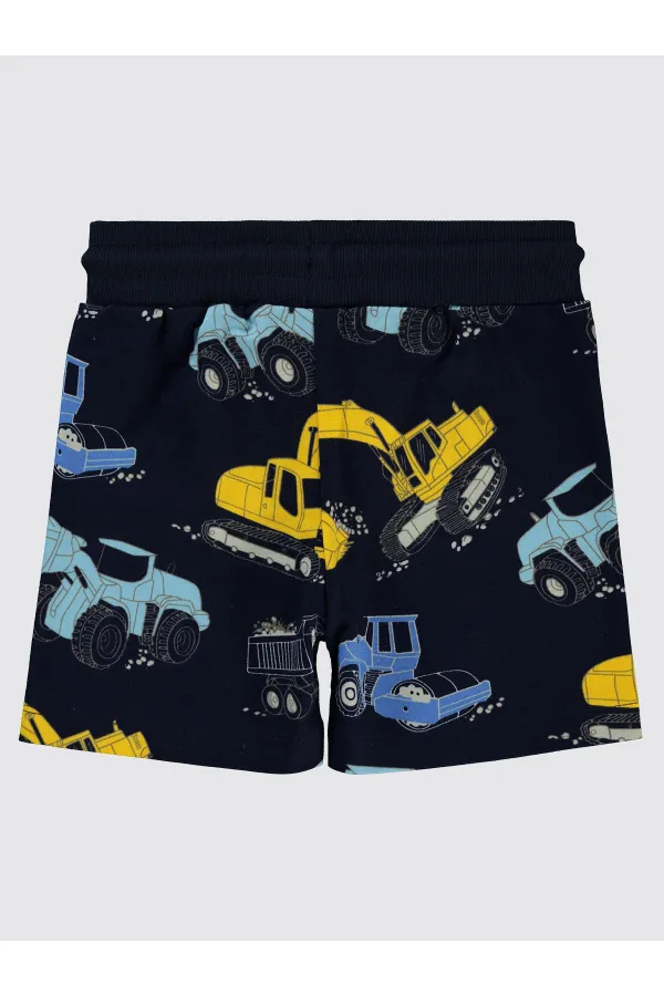 Capri garçon 2-5 ans bleu marine - Emballage