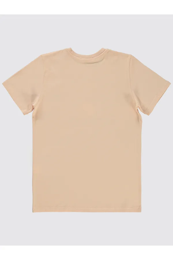 Boys T-Shirt 10-13 Years Old Salmon - Package