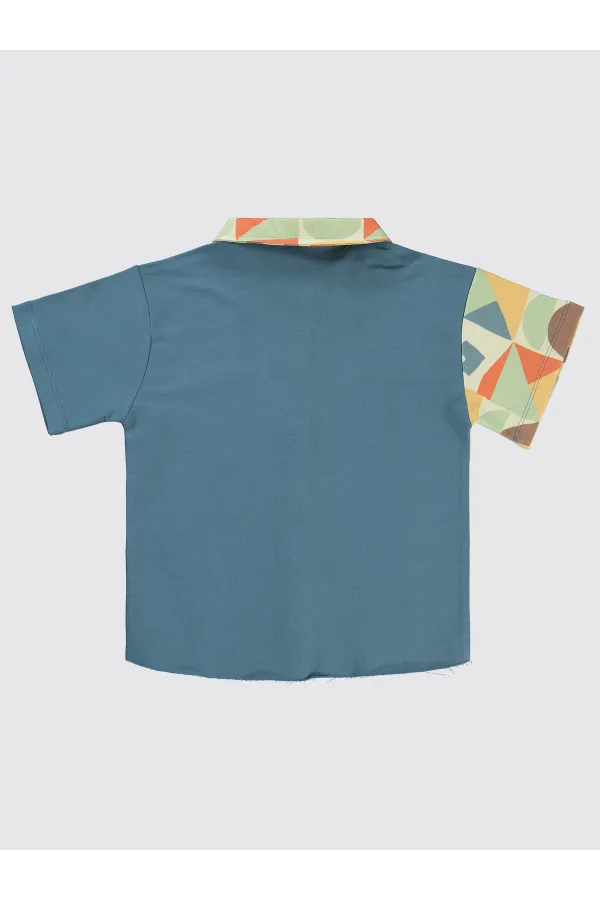 Boy Shirt 6-9 Years Indigo - Package